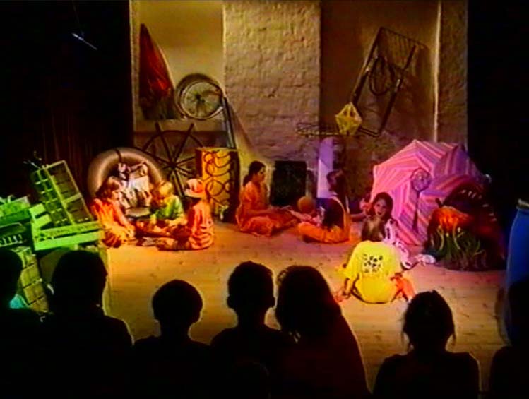 Foto aus dem Musical Die Lollimaschine