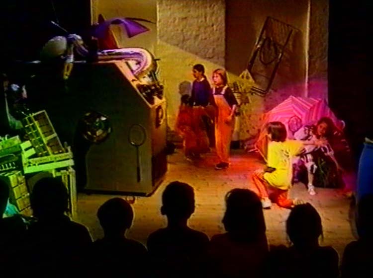 Foto aus dem Musical Die Lollimaschine