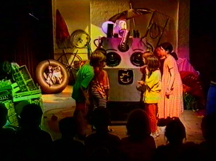 Foto aus dem Musical Die Lollimaschine