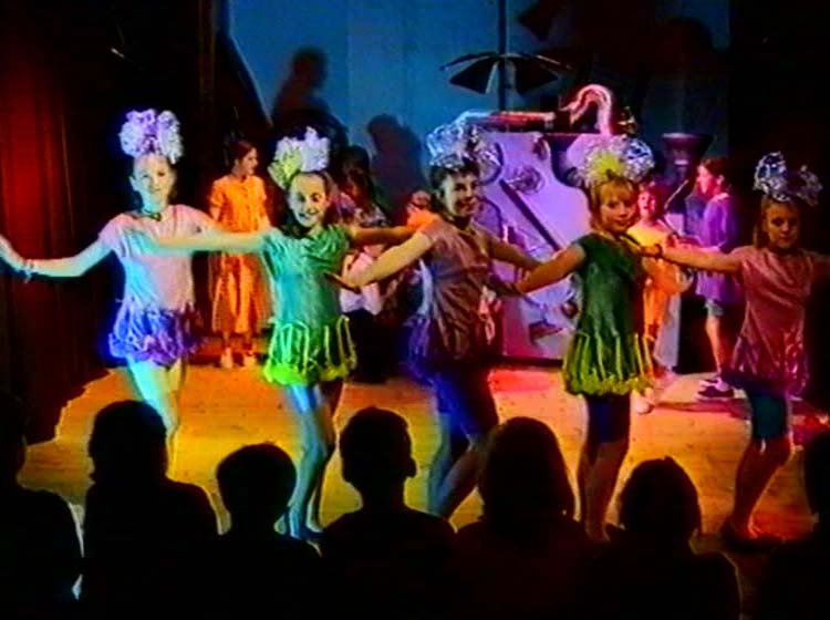 Foto aus dem Musical Die Lollimaschine