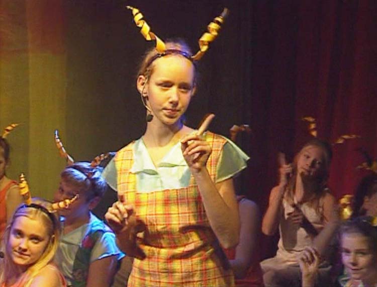 Foto aus dem Musical Die Reise zum Saturn