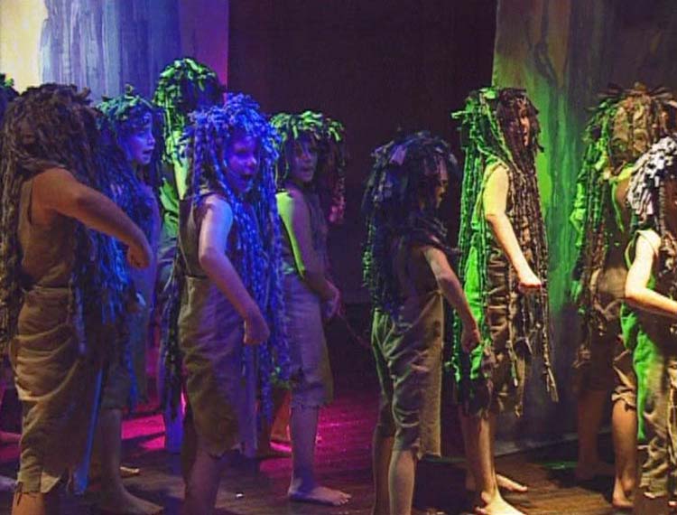 Foto aus dem Musical Die Reise zum Saturn