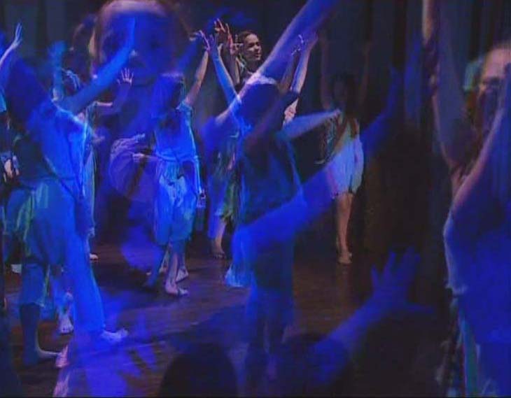 Foto aus dem Musical Die Wassertänzer