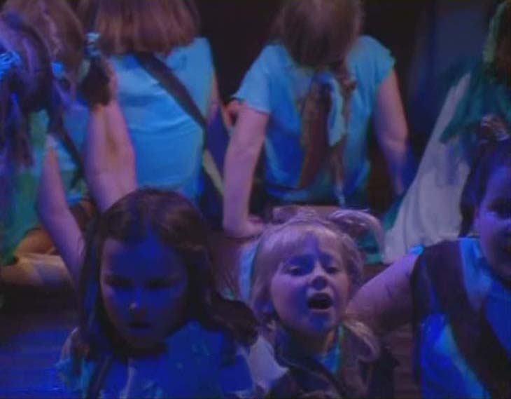 Foto aus dem Musical Die Wassertänzer