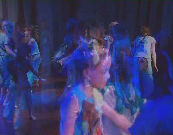 Foto aus dem Musical Die Wassertänzer