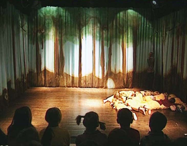 Foto aus dem Musical Die Wassertänzer