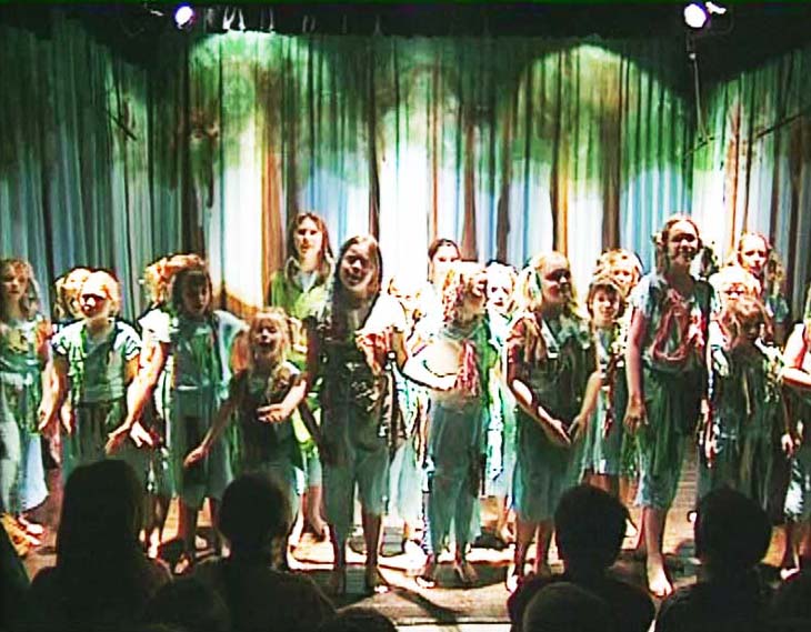 Foto aus dem Musical Die Wassertänzer