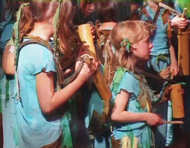 Foto aus dem Musical Die Wassertänzer