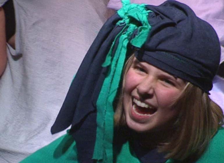 Foto aus dem Musical Tom und der Vogel des Glücks