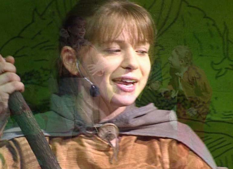 Foto aus dem Musical Tom und der Vogel des Glücks