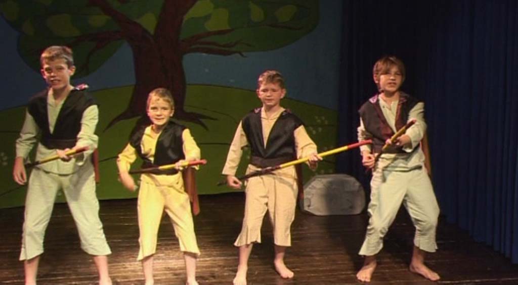 Foto aus dem Musical Foufou und die Jahreszeiten