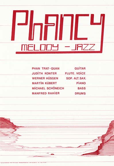 Plakat der Gruppe Phancy